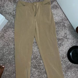 Tan Slacks Dress Pants